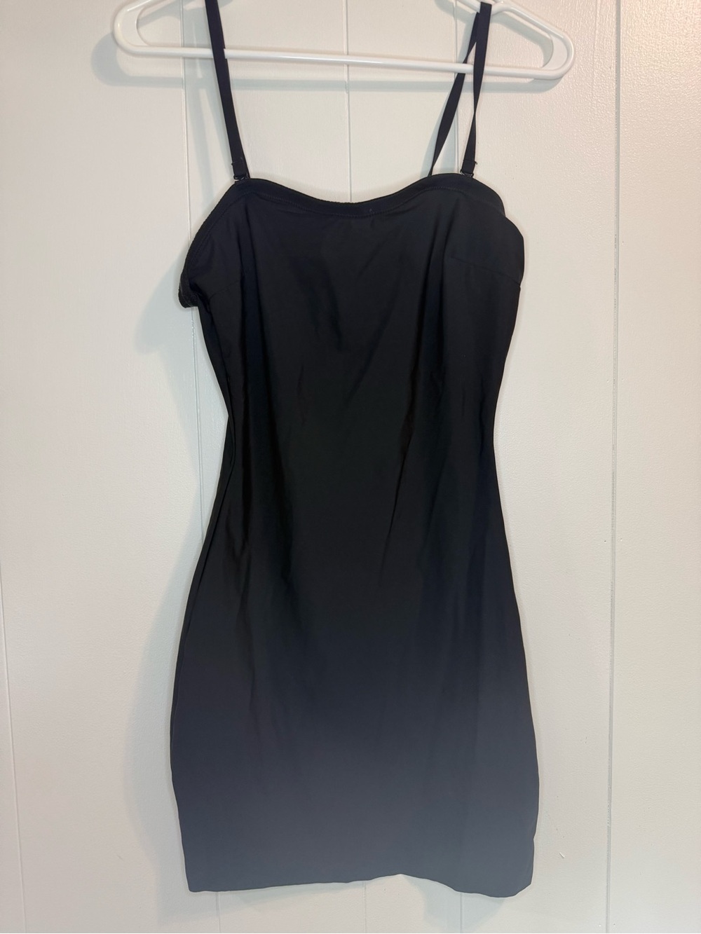 SPANX Black Smooth Slip Compression Dress Woman’s Large
